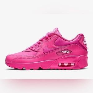 UNIQUE & IN-STYLE. Nike Air Max 90 Leather GS - Laser Fuchsia